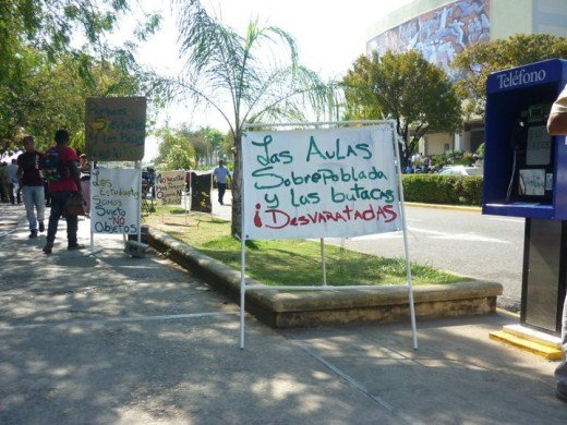 En pie de lucha en la Universidad Autónoma de Santo Domingo (UASD) sede Santo Domingo